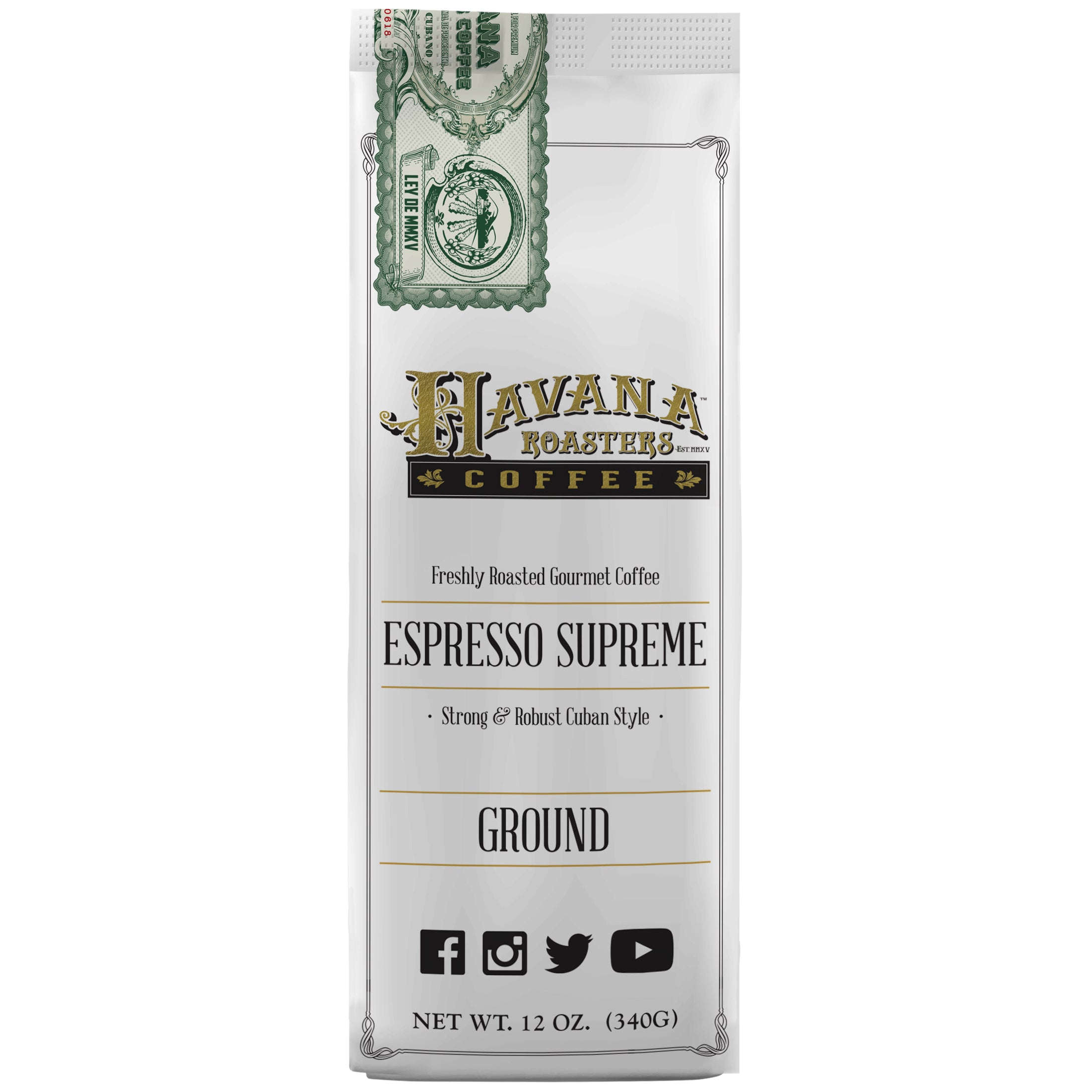Espresso Supreme Ground – HAVANA ROASTERS COFFEE