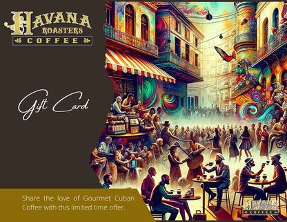 Havana Roasters Coffee Gift Card