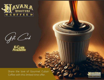 Havana Roasters Coffee Gift Card