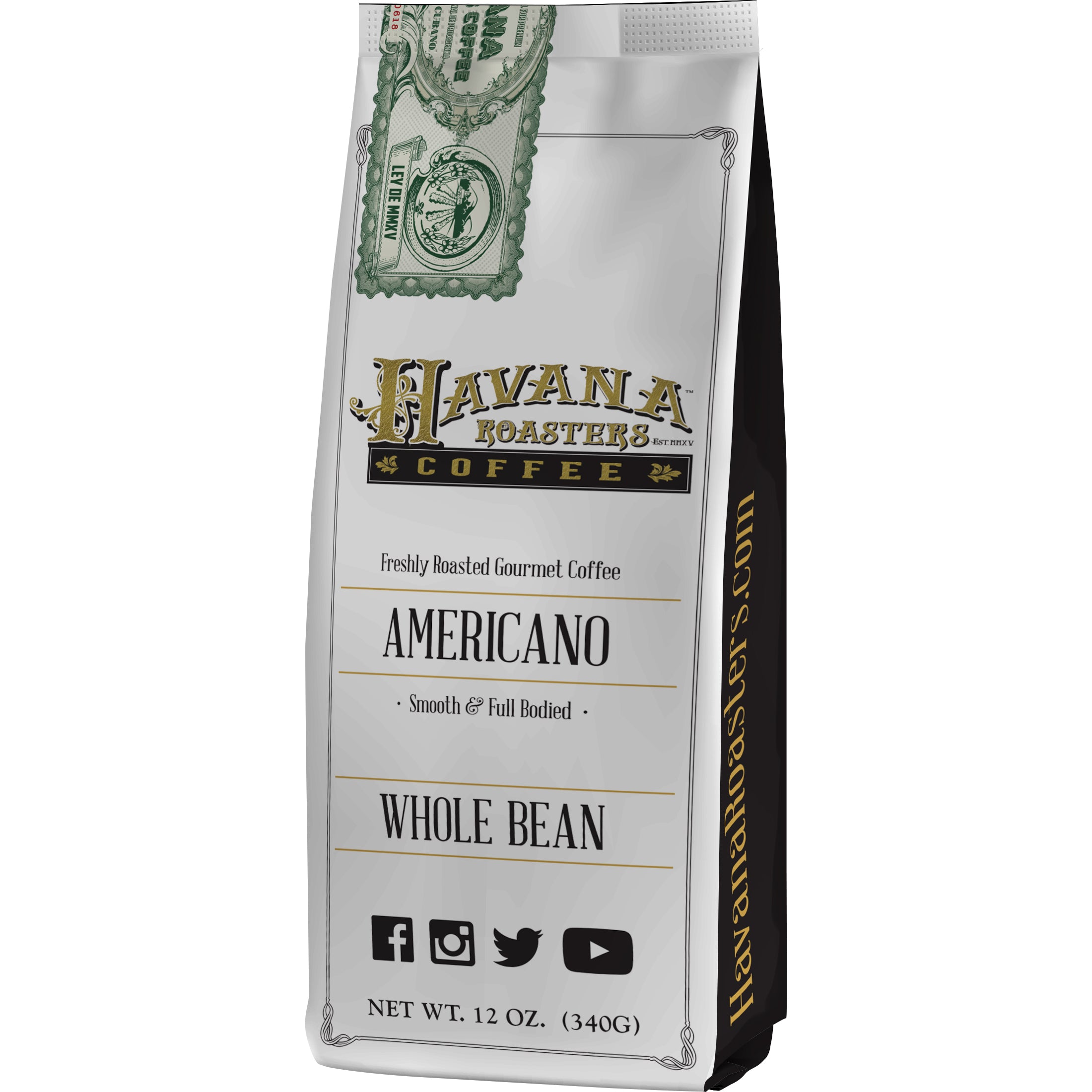 Americano Whole Bean – HAVANA ROASTERS COFFEE